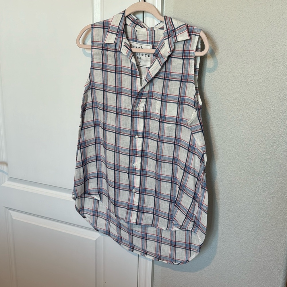 Frank and Eileen sleeveless top